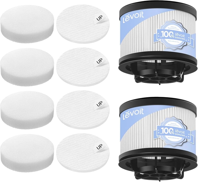 Levoit LVAC-300 & LVAC-200 MAX Replacement Filter Set